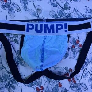 Pump! XL Jockstrap Blue/Light Blue